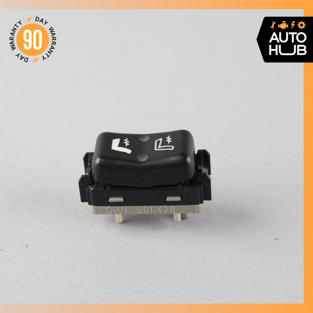90-02 Mercedes R129 SL320 300SL Seat Heater Switch Right Passenger Side OEM - photo 2