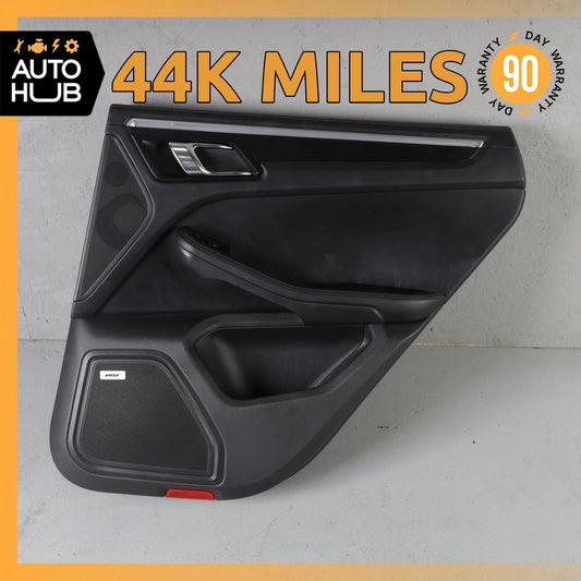 15-24 Porsche Macan 95B Rear Right Interior Door Panel Leather OEM 44k - photo 1