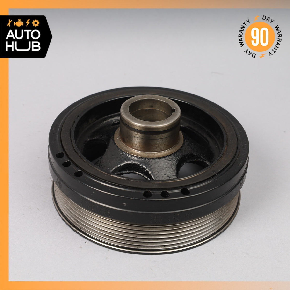 Mercedes W211 E320 BlueTec Diesel Engine Motor Crankshaft Vibration Damper OEM - photo 5