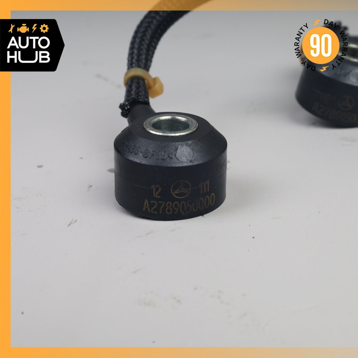 11-18 Mercedes R231 SL550 CLS63 AMG Engine Knock Sensor Set of 2 2789050000 OEM - photo 11