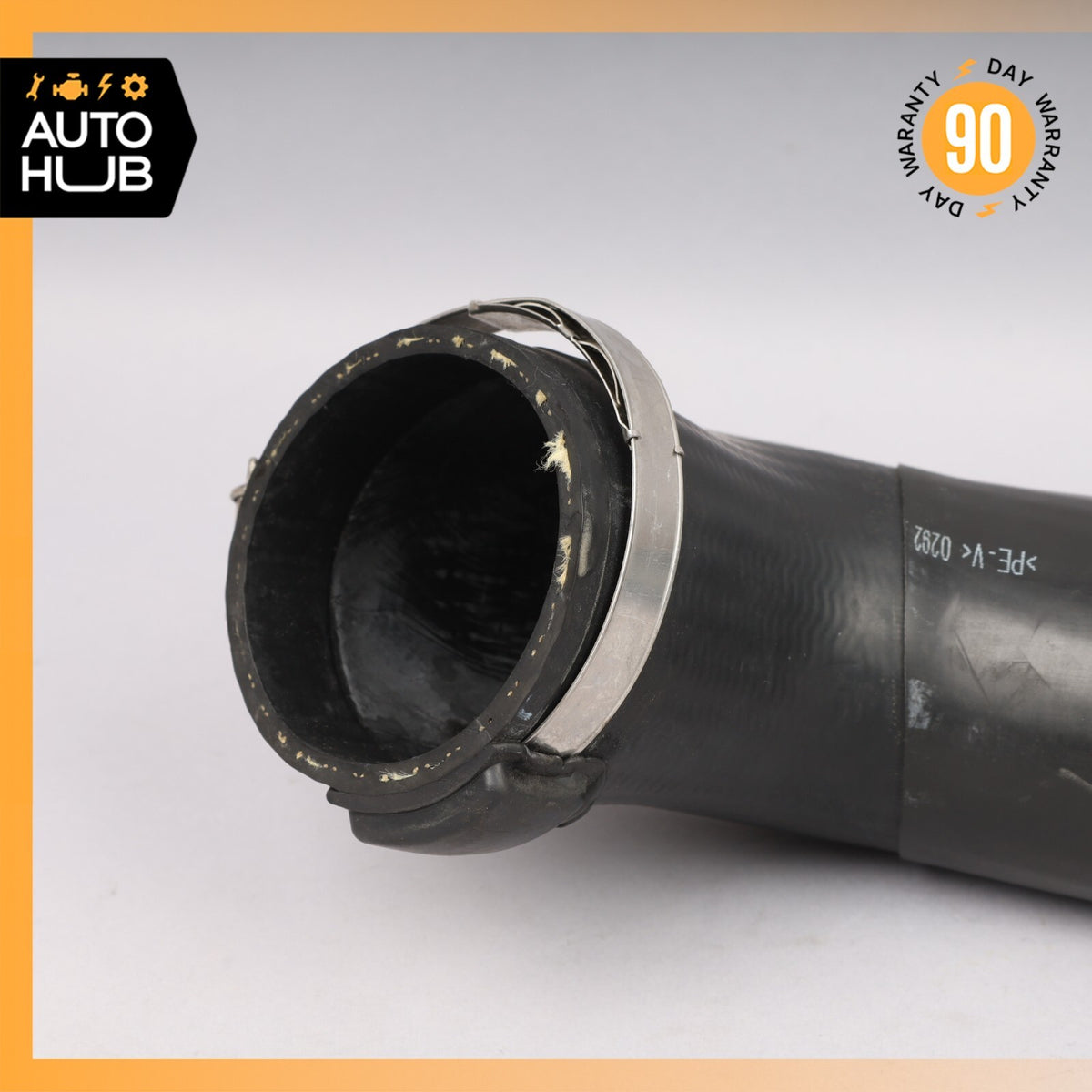 03-12 Bentley Continental GTC 6.0L W12 Left Side Intercooler Hose Pipe OEM 59k - photo 3