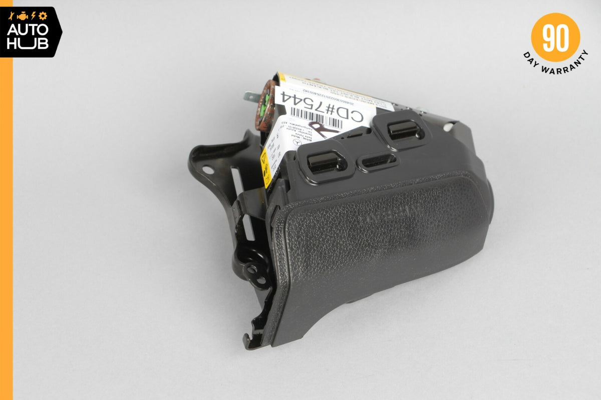 08-15 Mercedes W204 C250 GLK350 Right Side Lower Seat Airbag Air Bag Black OEM - photo 1