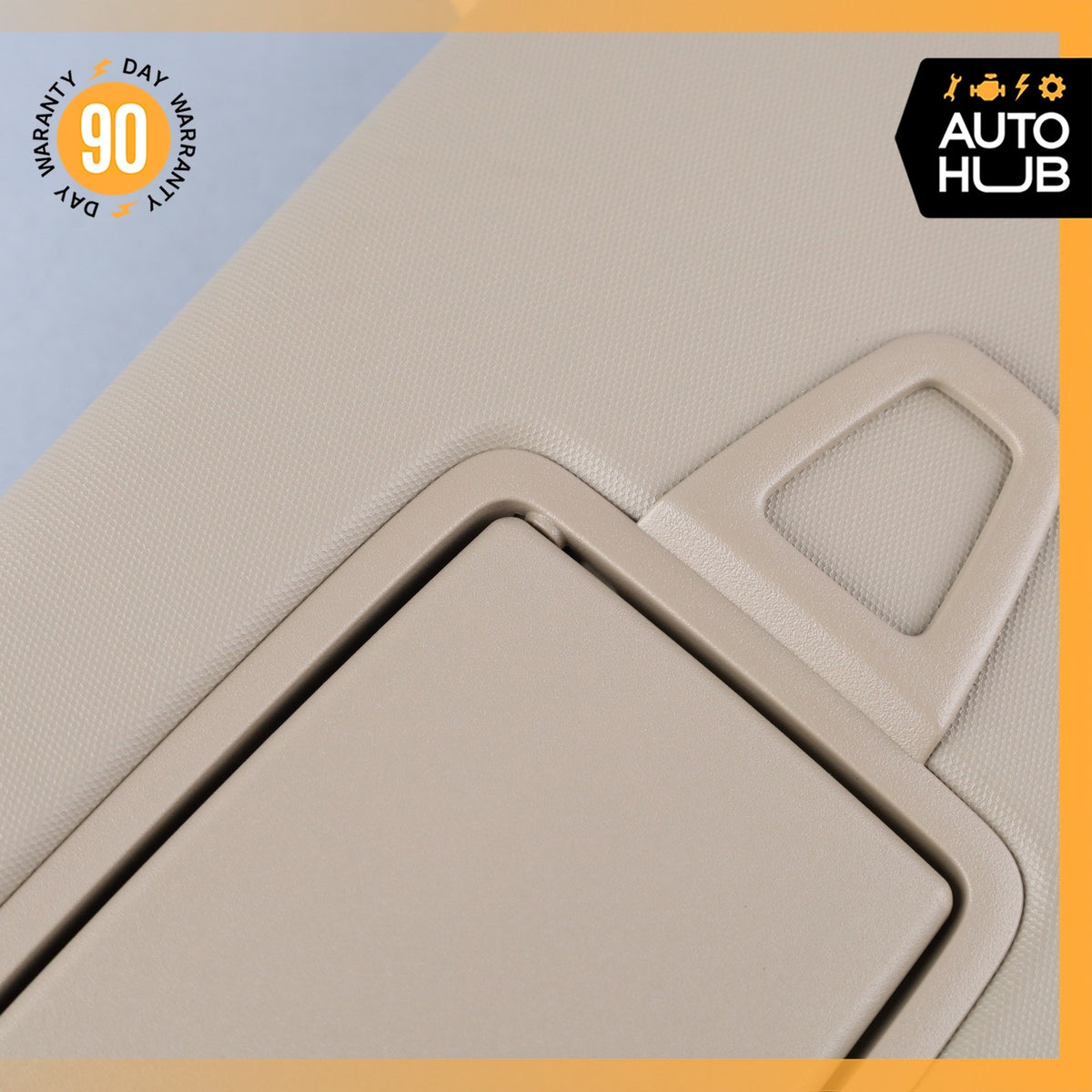 12-19 Mercedes W166 ML350 GL350 Sun Visor Sunvisor Left Driver Side Beige OEM - photo 14