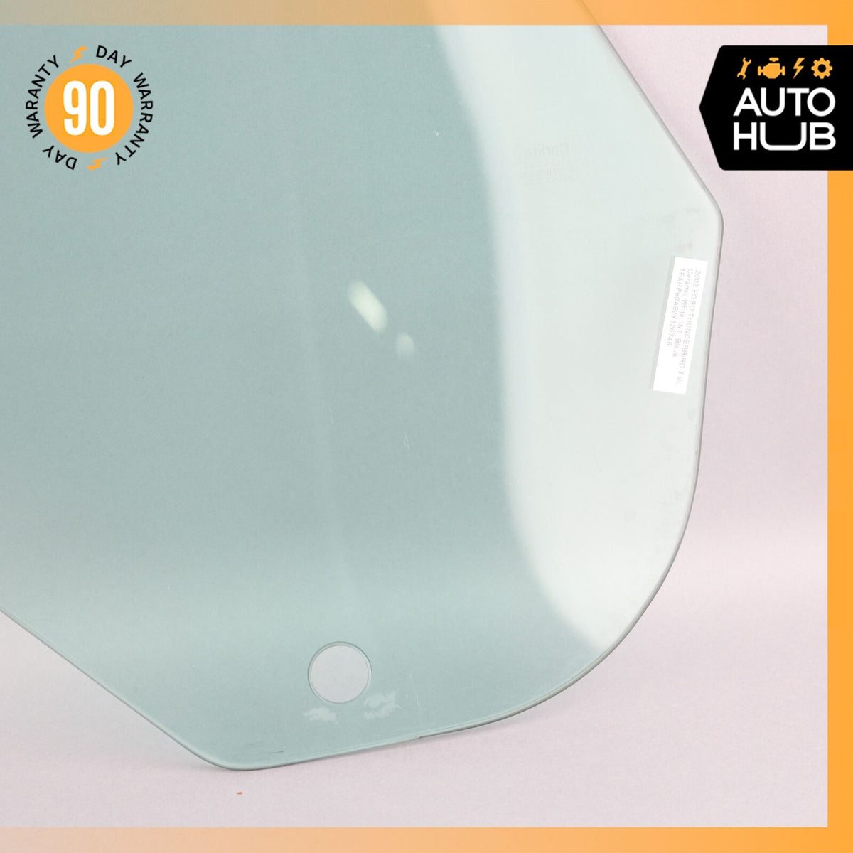 02-05 Ford Thunderbird 3.9L V8 Right Passenger Side Door Window Glass OEM - photo 15