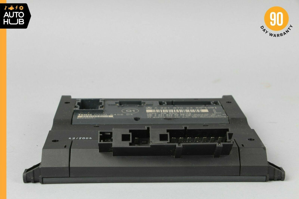 07-13 Mercedes W221 S550 S400 Front Left Driver Side Under Seat Control Unit OEM - photo 3