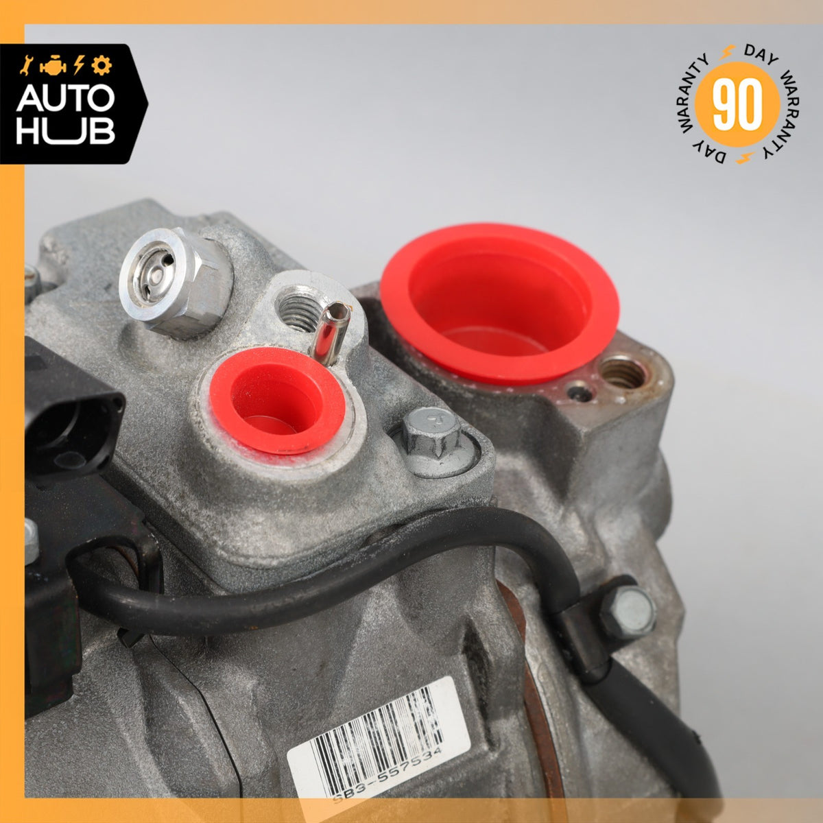 03-18 Bentley Continental GT GTC GT A/C Air Conditioning Compressor OEM 87k - photo 5