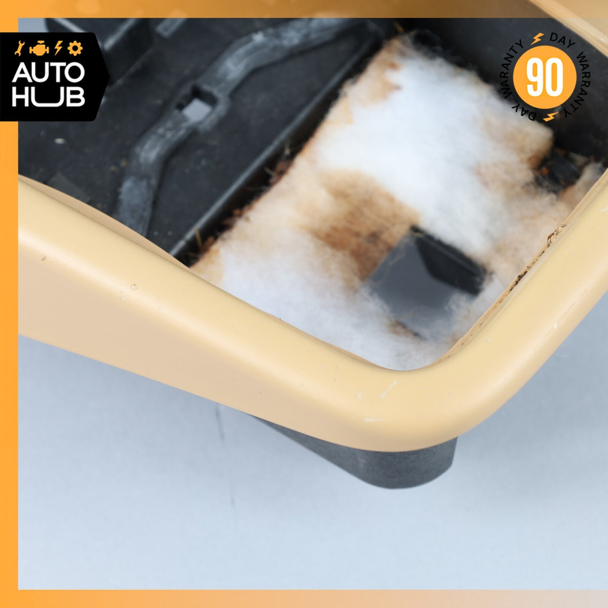 11-18 Porsche Cayenne 958 Center Console Bezel Trim Luxor Beige 7P5864089 OEM - photo 2