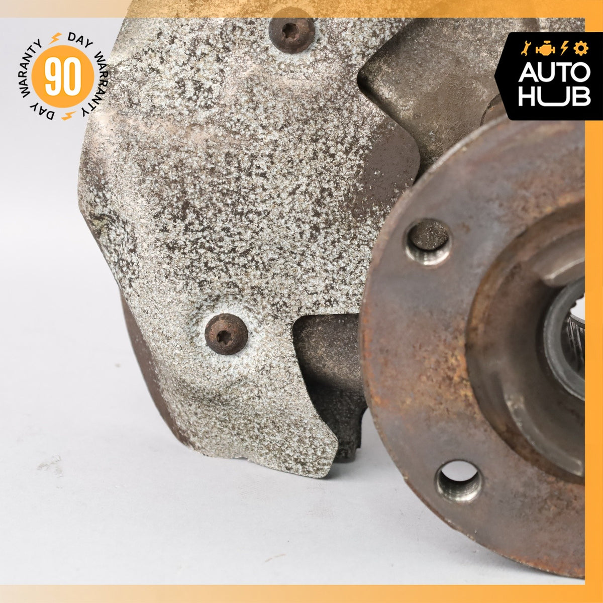 11-18 Porsche Cayenne 958 Front Right Knuckle Spindle 7P0615312B OEM - photo 4