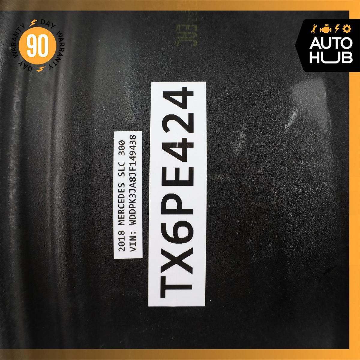 Mercedes R172 SLC300 SLC43 AMG 8 x 18 18" Front Wheel Rim Polished Black OEM - photo 16