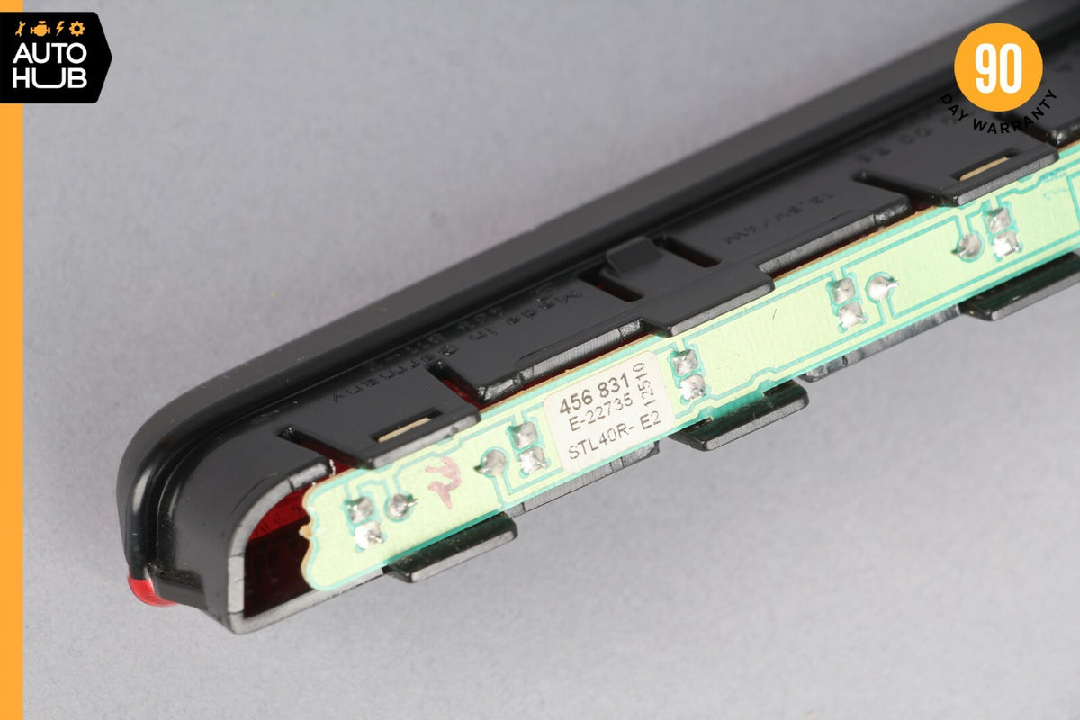 07-14 Mercedes W221 S400 CL63 AMG Rear 3RD Third Brake Stop Light Black OEM - photo 8