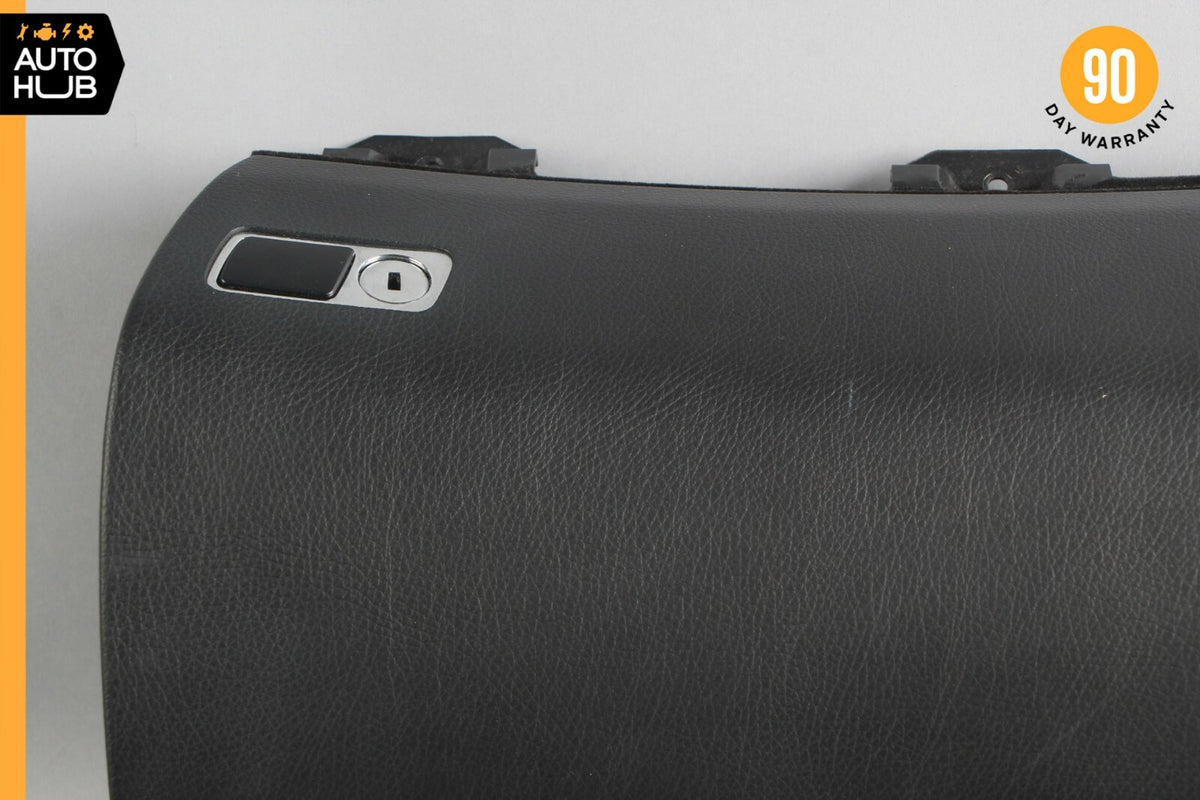 10-13 Mercedes W221 S400 S550 Dash Board Glove Box Compartment Black OEM - photo 2