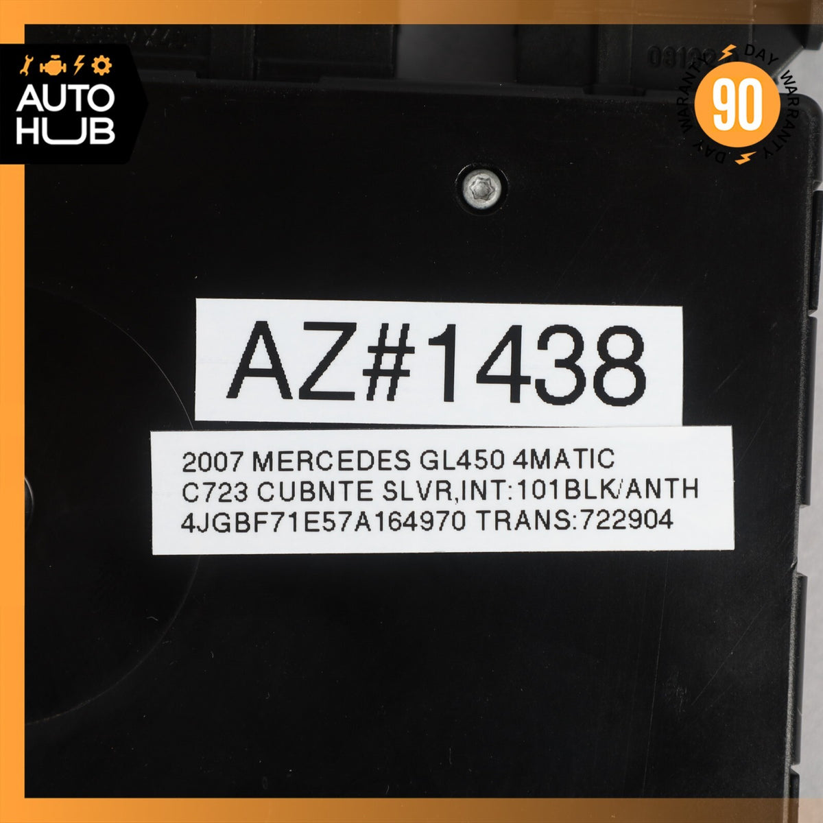 03-12 Mercedes X164 GL450 ML63 R350 SLK350 Seat Control Module Left Side OEM - photo 12
