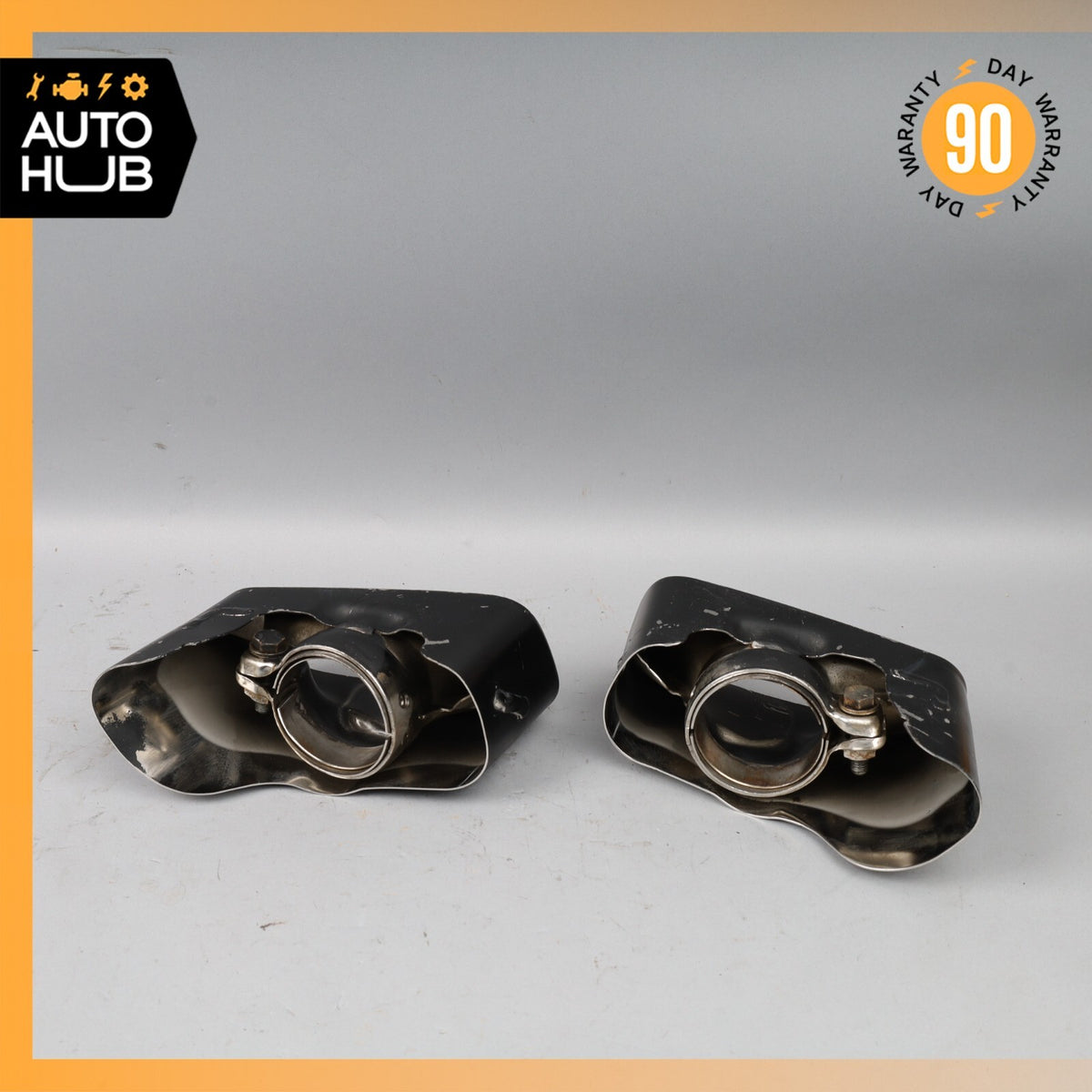 09-12 Mercedes R230 SL550 Exhaust Mufflers Muffler Tips OEM - photo 7