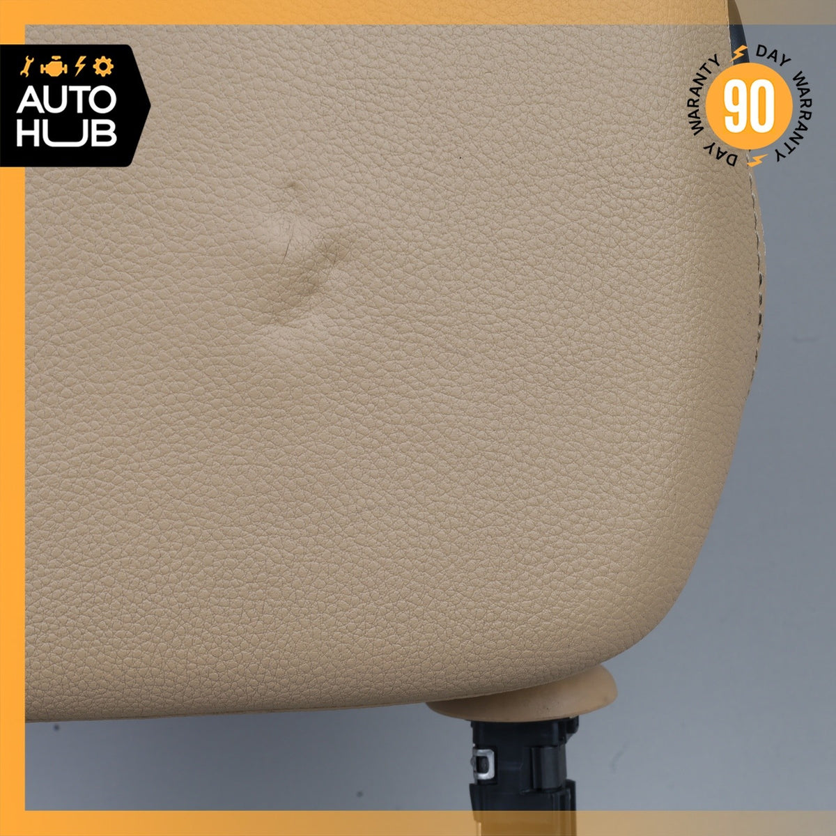 11-14 Porsche Cayenne 958 Hybrid S Front Left Side Headrest Head Rest Beige OEM - photo 4