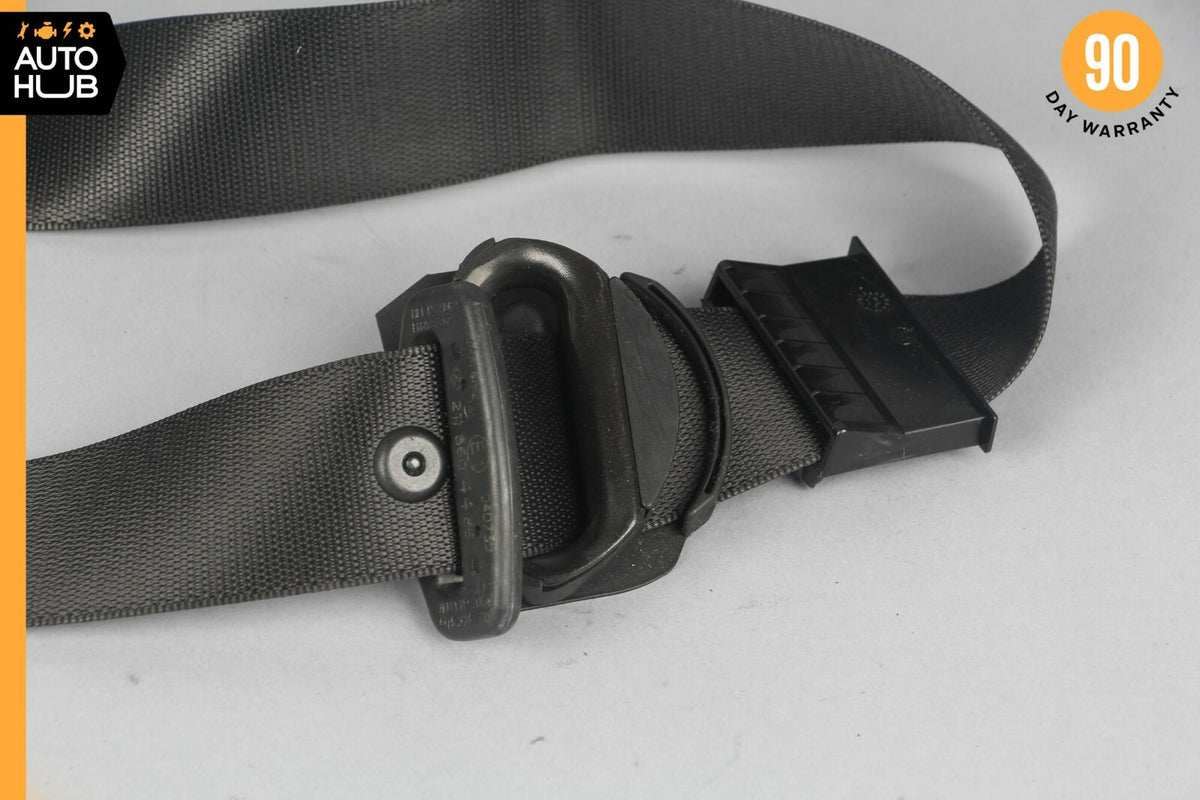 07-09 Mercedes W211 E350 CLS550 Front Right Passenger Side Seat Belt Black OEM - photo 3