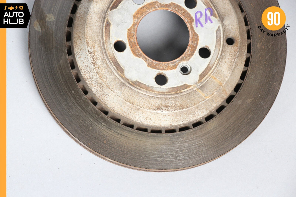 06-13 Mercedes X164 GL450 GL350 ML550 Rear Left & Right Brake Rotors Disc OEM - photo 4