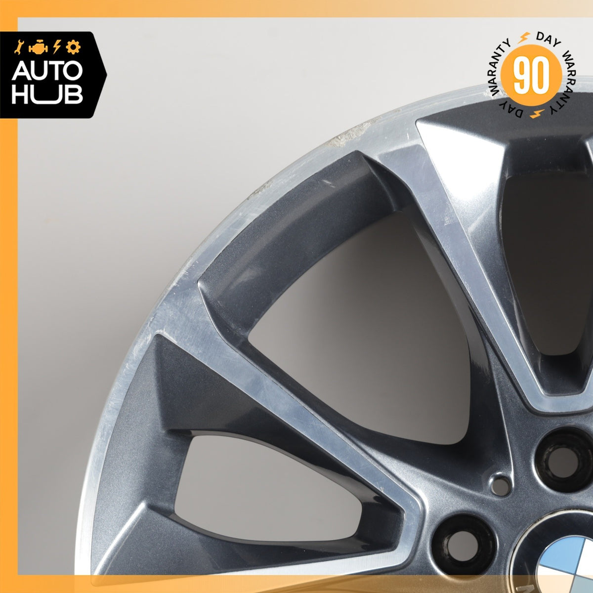 14-19 BMW F15 X5 X6 Style 449 9 x 19 19" Wheel Rim 6853955 OEM - photo 9