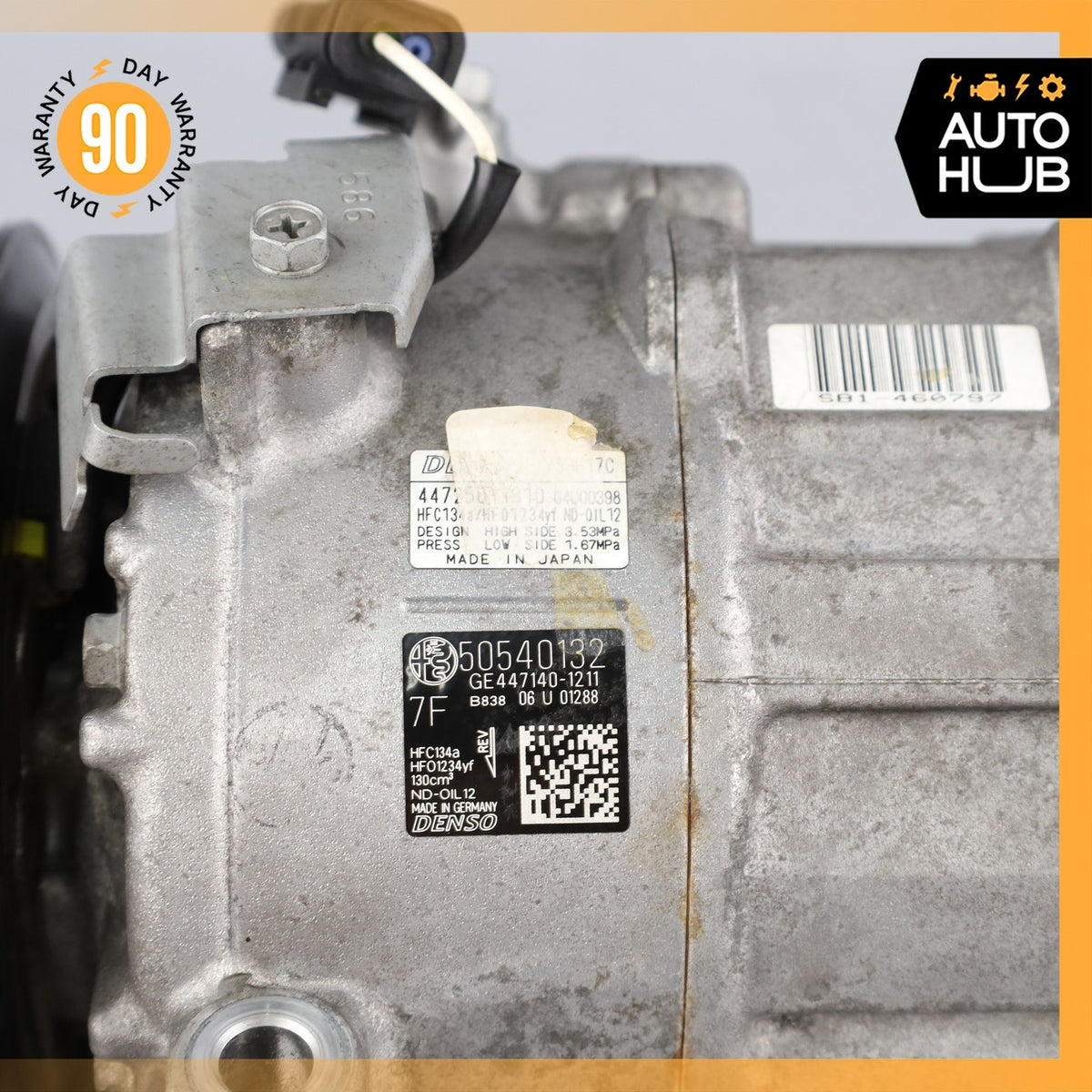 17-23 Alfa Romeo 949 Stelvio A/C Air Conditioning Compressor OEM - photo 13