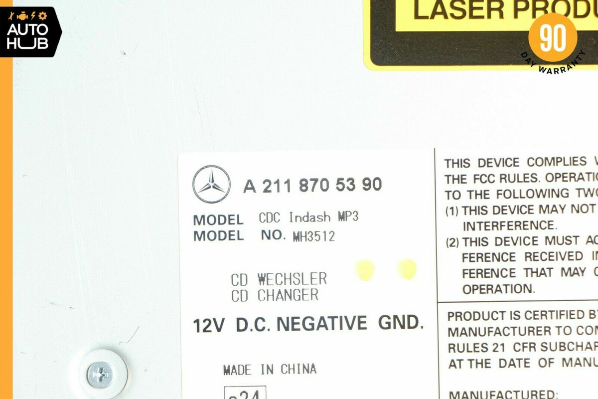 03-13 Mercedes W219 CLS550 E350 R550 ML63 AMG Radio 6 Disk CD Changer Player OEM - photo 11