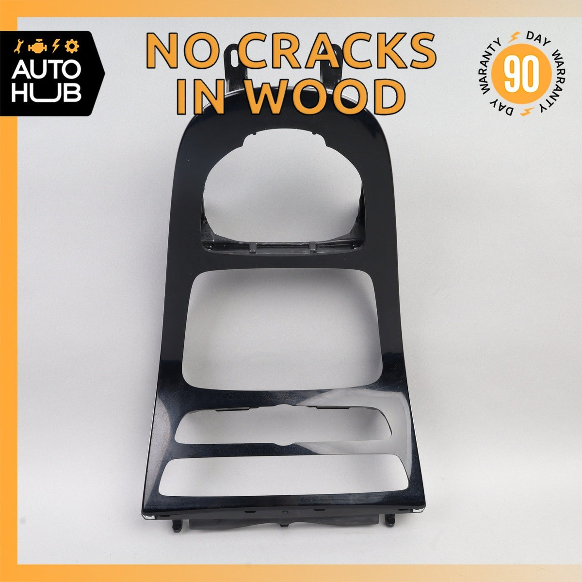 Mercedes W213 E300 Center Console Trim Piano Black 2138100815 OEM - photo 1