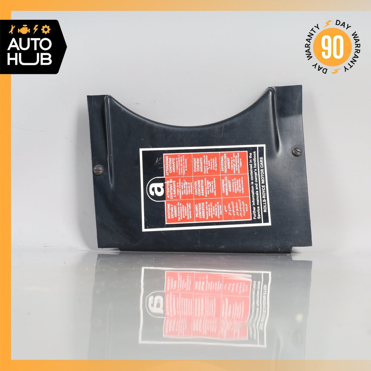 Bentley Eight RR Silver Spirit Left Engine Compartment Fuse Box Cover OEM 56k - photo 3