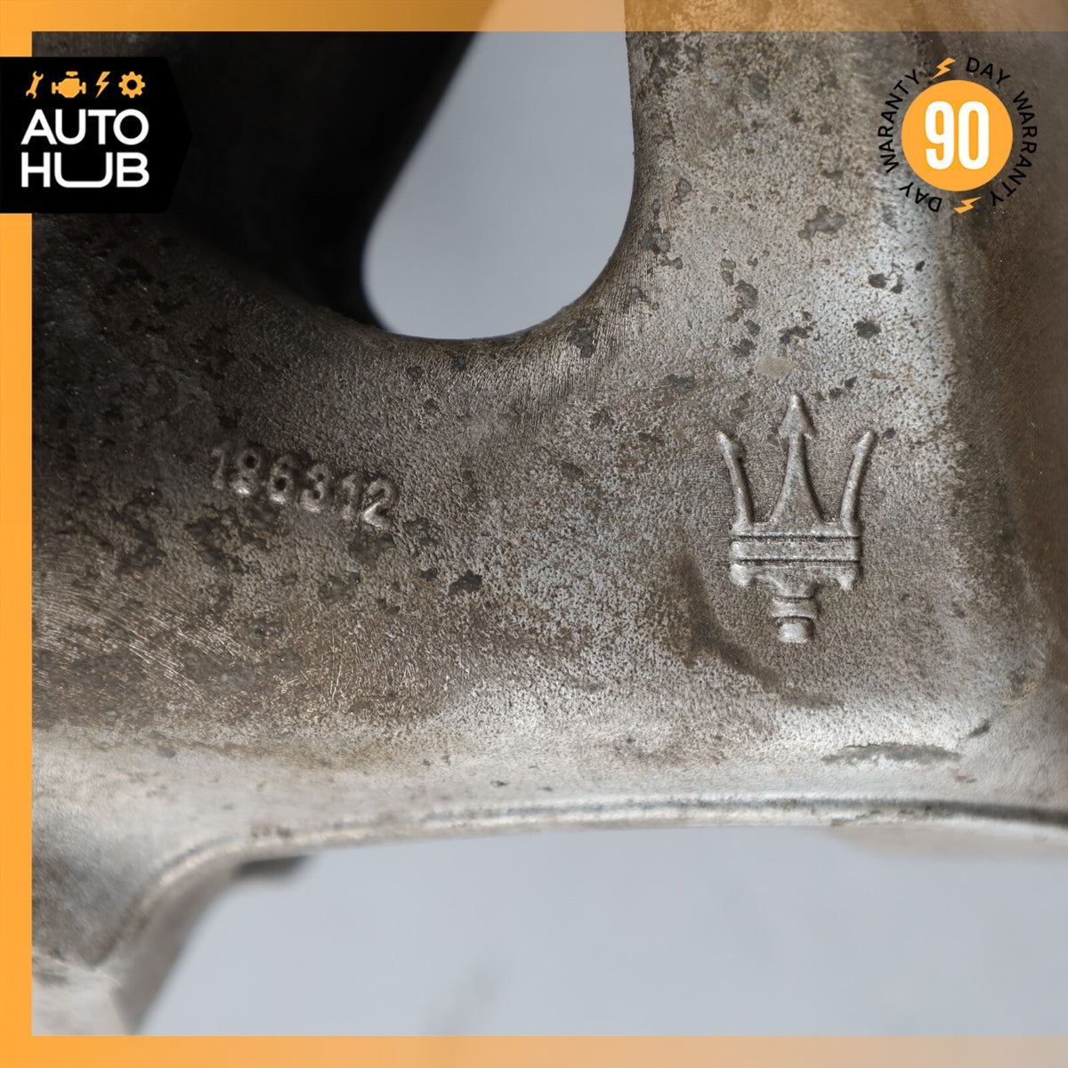 04-05 Maserati Quattroporte M139 Rear Left Side Spindle Knuckle Hub OEM - photo 12