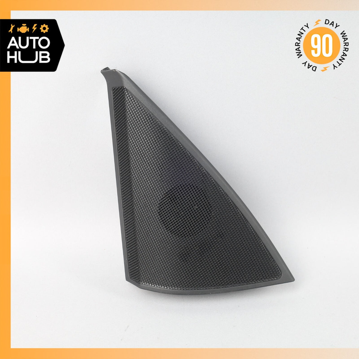 08-14 Mercedes W204 C300 C250 Front Left Side Door Panel Tweeter Cover Black OEM - photo 1