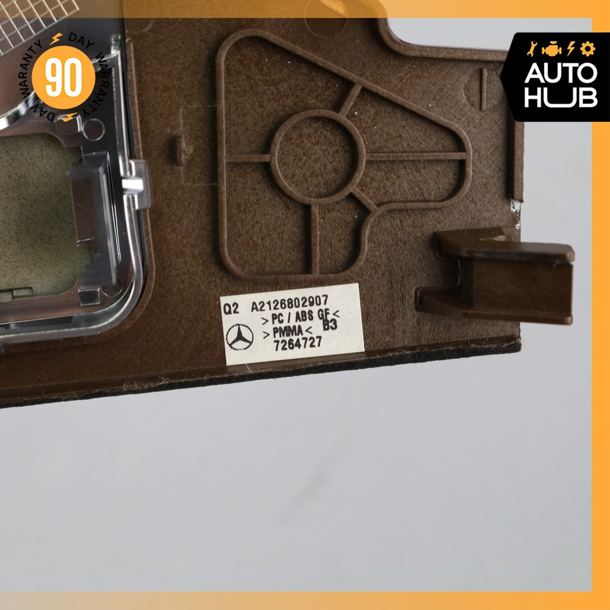 10-13 Mercedes W212 E350 E400 E550 Center Console Switch Trim Bezel Wood OEM - photo 15