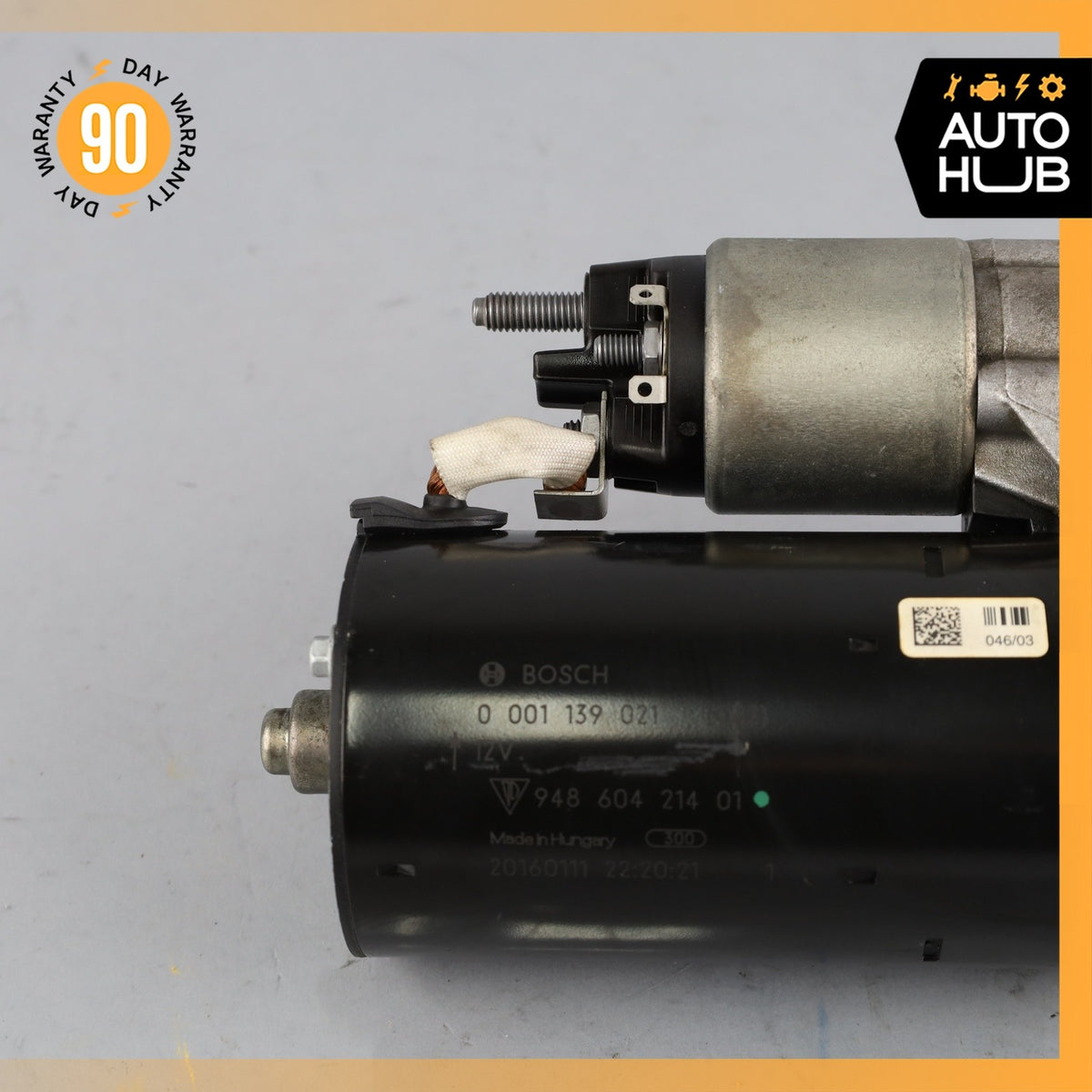 Porsche Macan 95B 3.0L V6 Engine Motor Starter 94860421401 OEM - photo 4