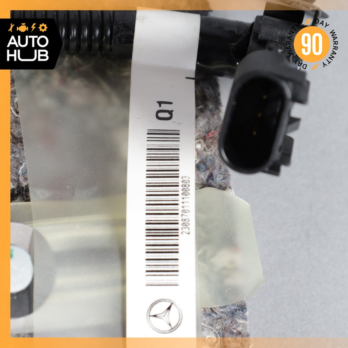07-12 Mercedes R230 SL550 SL55 AMG Seat Occupancy Sensor Mat SRS 2308701110 43k - photo 7