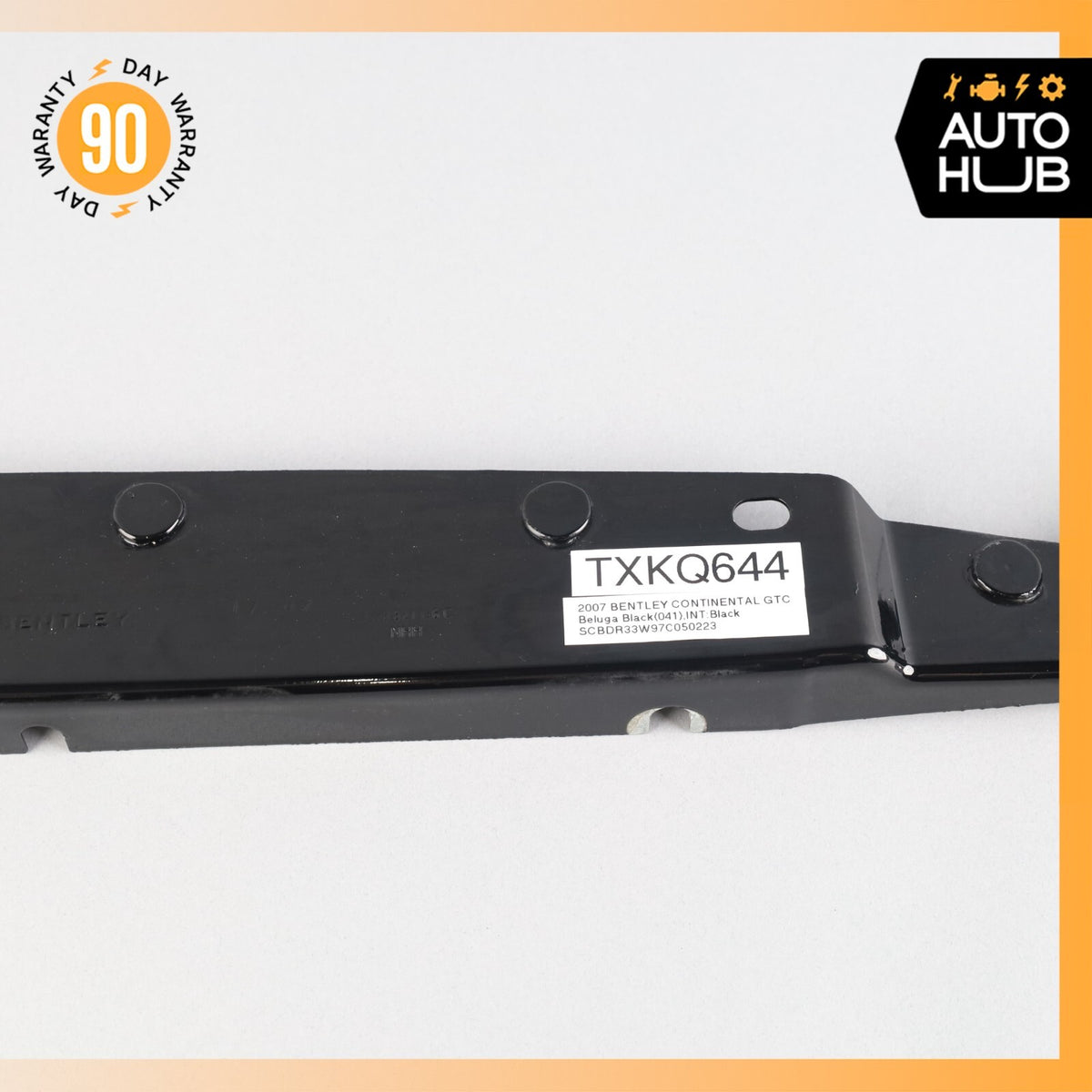 2007 Bentley Continental GTC Right Passenger Side Fender Support Bracket OEM - photo 3