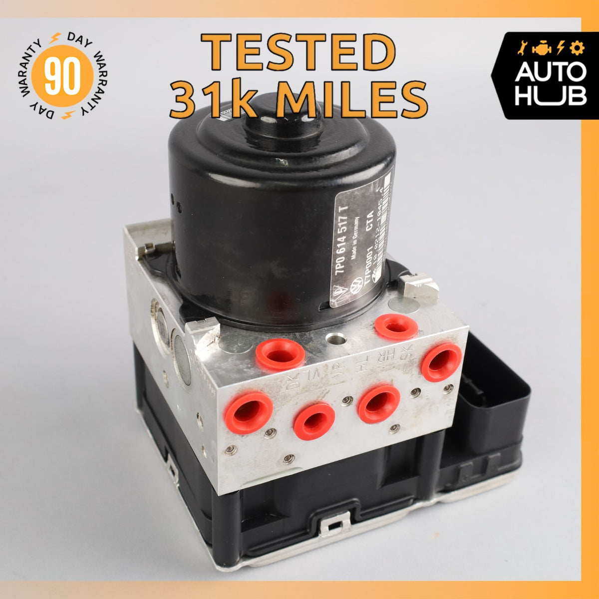 15-18 Porsche Cayenne 958 GTS ABS Hydraulic Pump Control Module OEM 31k - photo 1