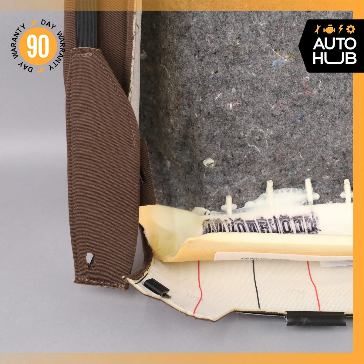 15-20 Audi 8V A3 E-Tron S3 Front Left Side Top Upper Seat Cushion Brown OEM - photo 16