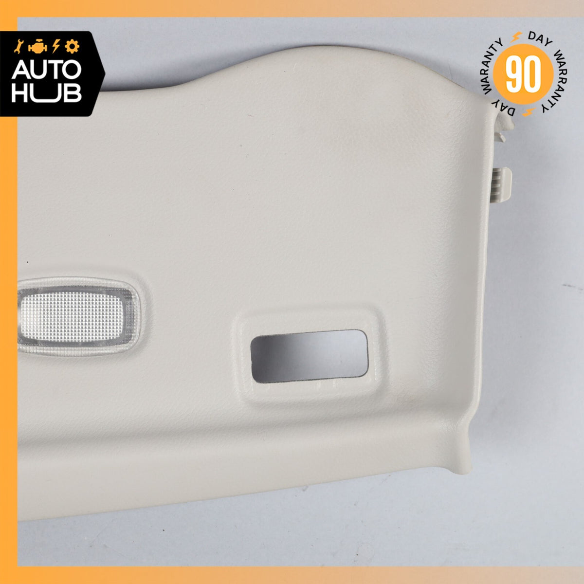 Mercedes R230 SL550 SL55 AMG Front Window Top Upper Headliner Trim Panel OEM - photo 6