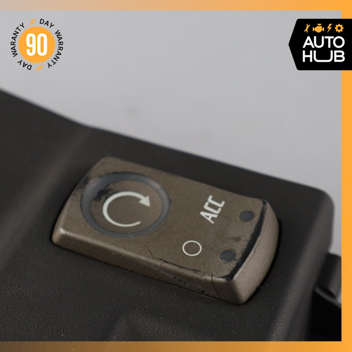 04-09 Cadillac XLR Information Display Switch & Push Start Button Black OEM - photo 7
