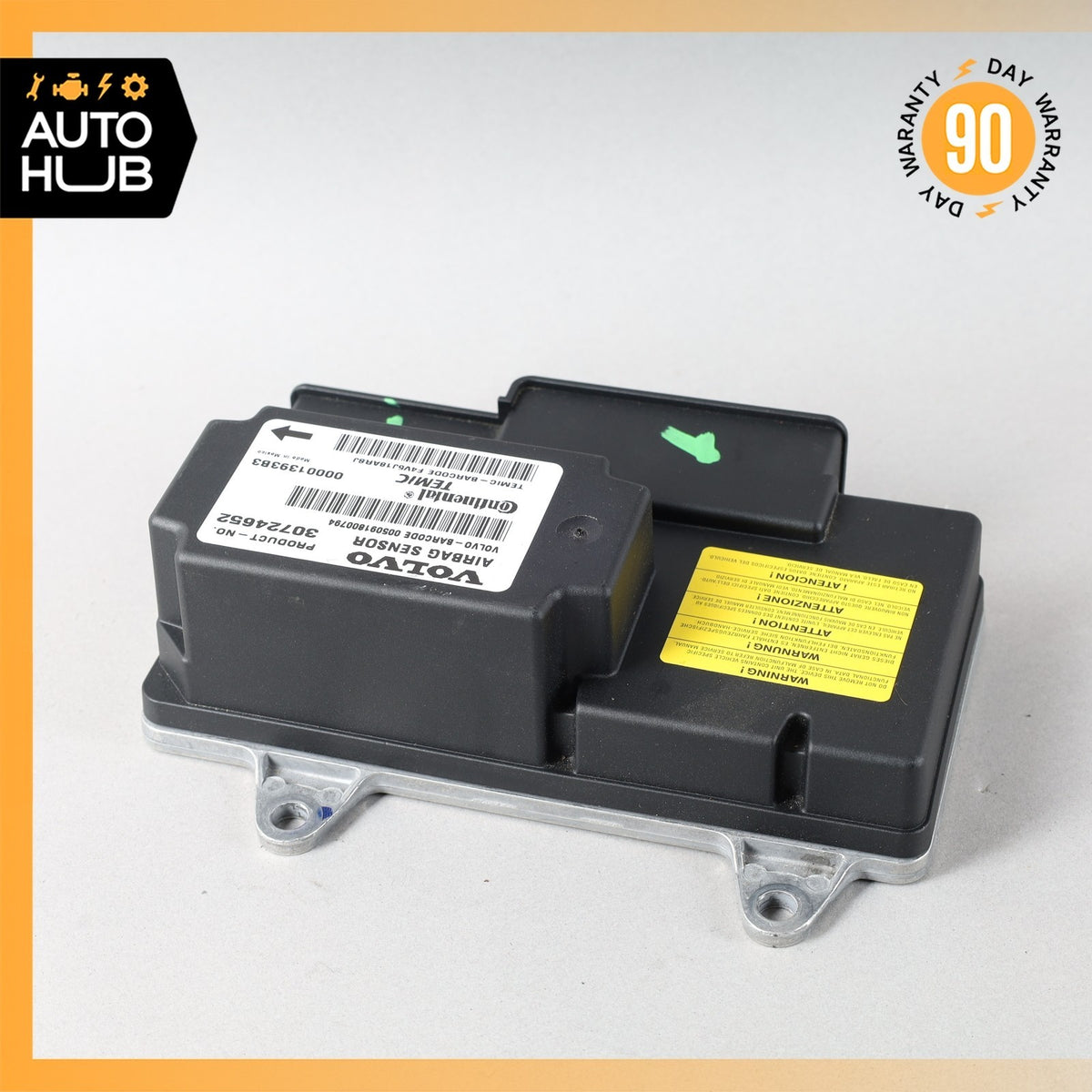 05-07 Aston Martin DB9 Safety Bag Sensor SRS Control Module 4G433710259 OEM 34k - photo 3