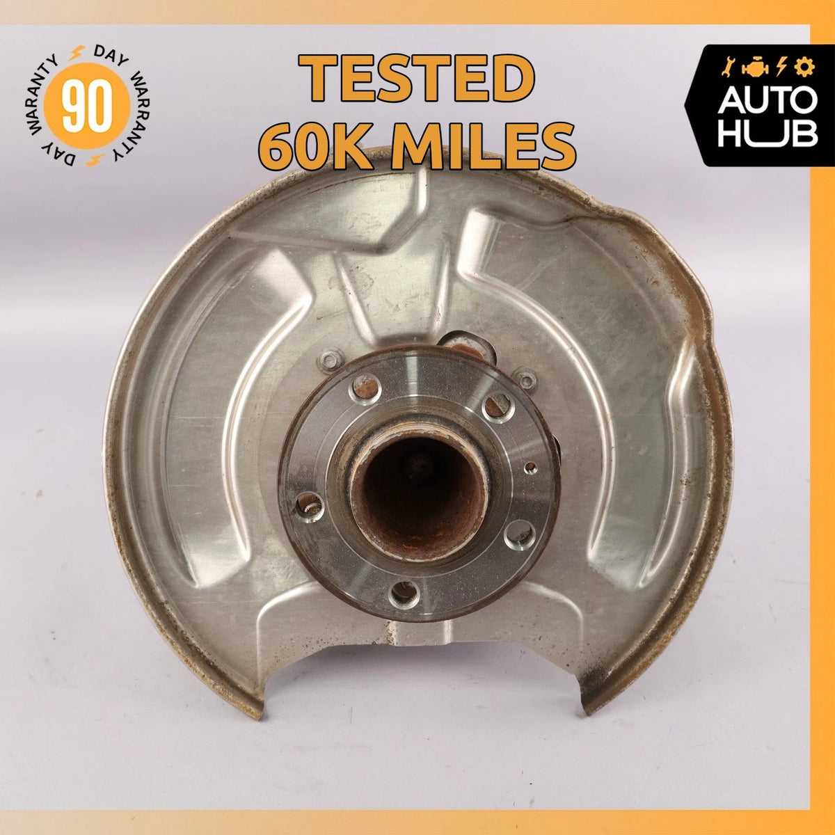 19-25 Volvo S60 V60 Rear Left Side Spindle Knuckle Hub OEM 60k - photo 1