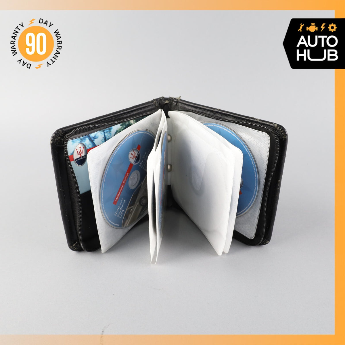 2005 Maserati Quattroporte M139 Comand GPS Map Navigation Disc Set OEM - photo 1