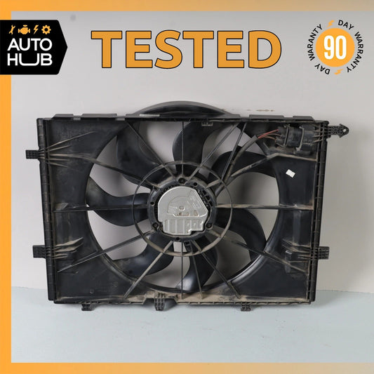 15-23 Mercedes W205 C300 E300 Engine Radiator Cooling Fan Motor Assembly OEM - photo 1