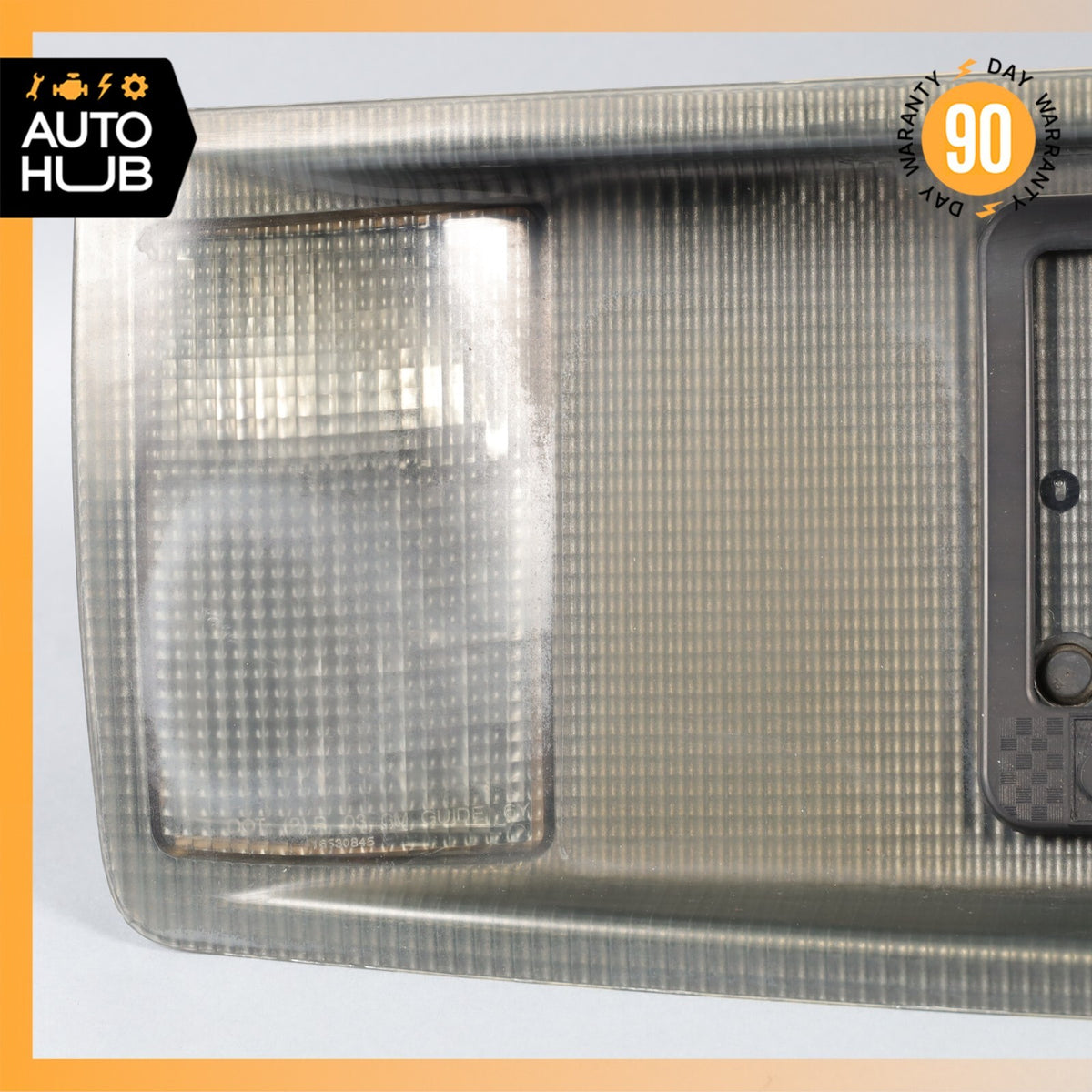 04-09 Cadillac XLR Rear Trunk Lid License Plate Light 10346747 OEM - photo 3