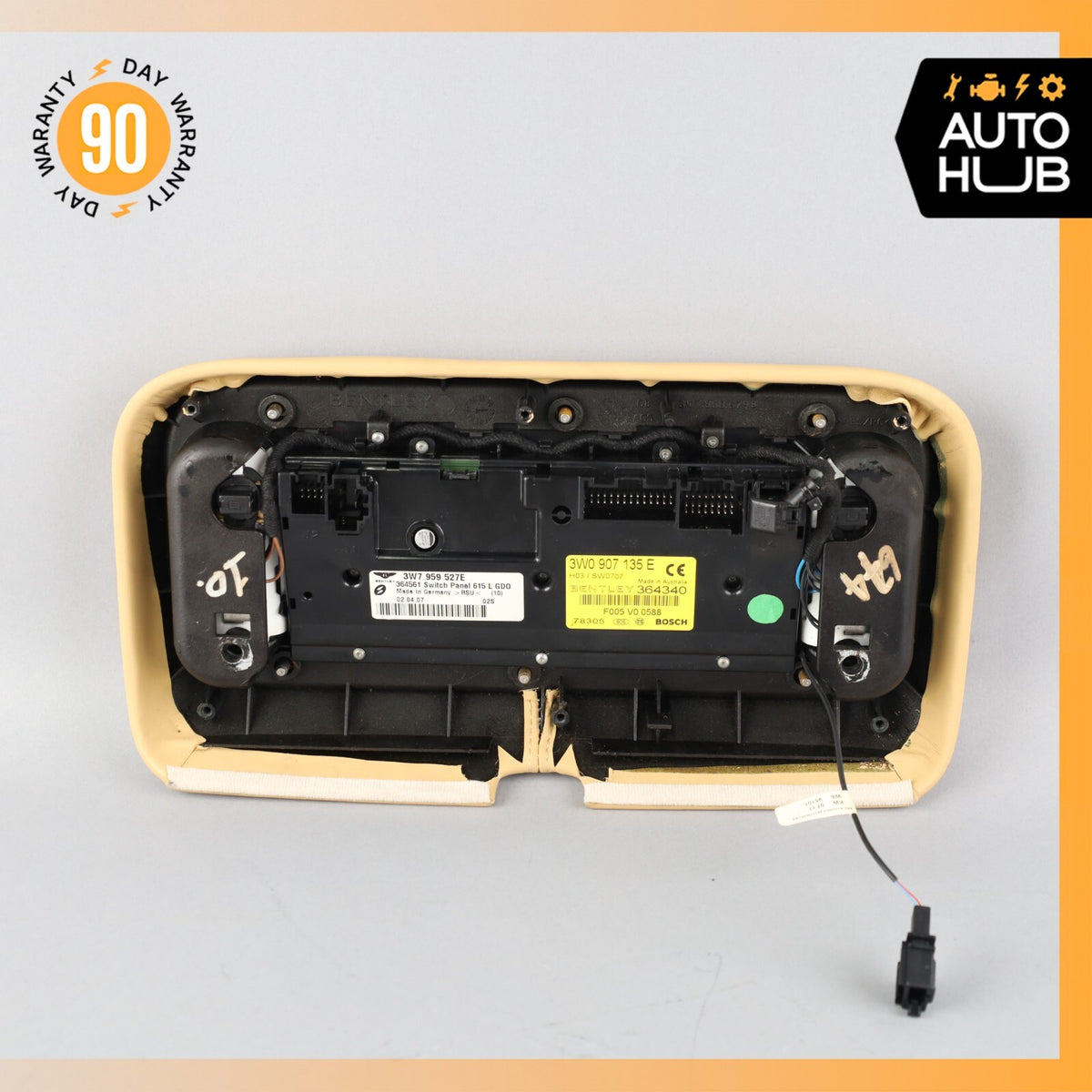 07-11 Bentley Continental GTC Convertible Overhead Dome Light Control OEM 60k - photo 6