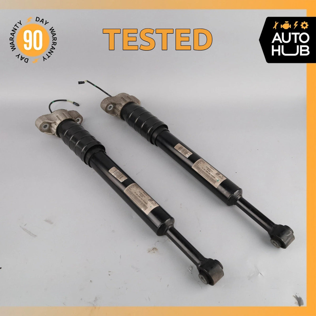 Maserati Ghibli Shock Strut Absorber Rear Left And Right Set 670008900 OEM - photo 1