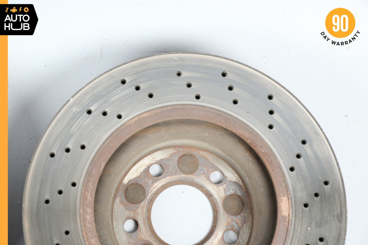 Mercedes W211 E350 SL500 SL550 Front Left & Right Brake Rotors Disc Set of 2 OEM - photo 10