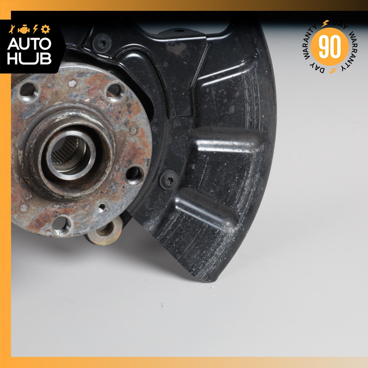 03-07 Bentley Continental GT Coupe Front Right Side Spindle Knuckle Hub OEM 81k - photo 6