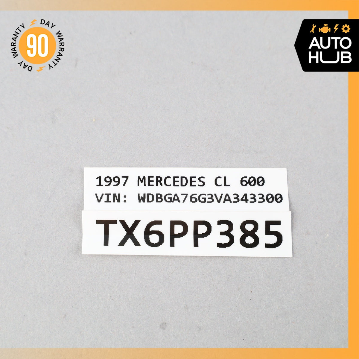 93-99 Mercedes W140 CL600 S500 Coupe Right Front Fog Light Lamp 1408201456 OEM - photo 12