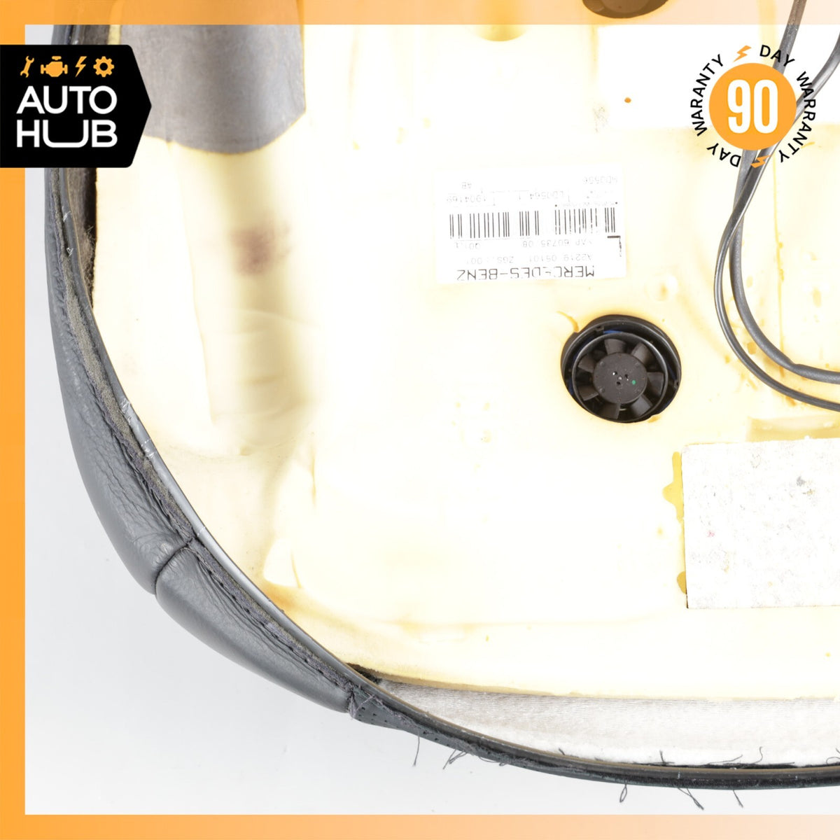08-13 Mercedes W221 S63 AMG Front Left Driver Side Seat Cushion Lower Bottom OEM - photo 15
