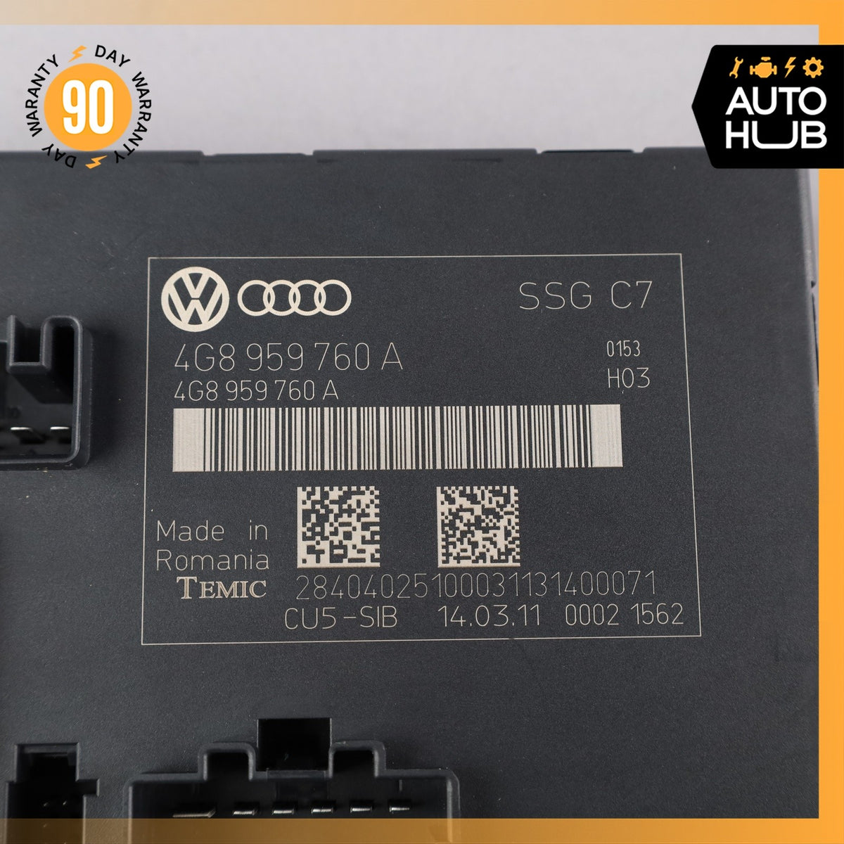 Audi 4G8 A7 S7 Front Left Driver Seat Control Module 4G8959760A OEM - photo 8