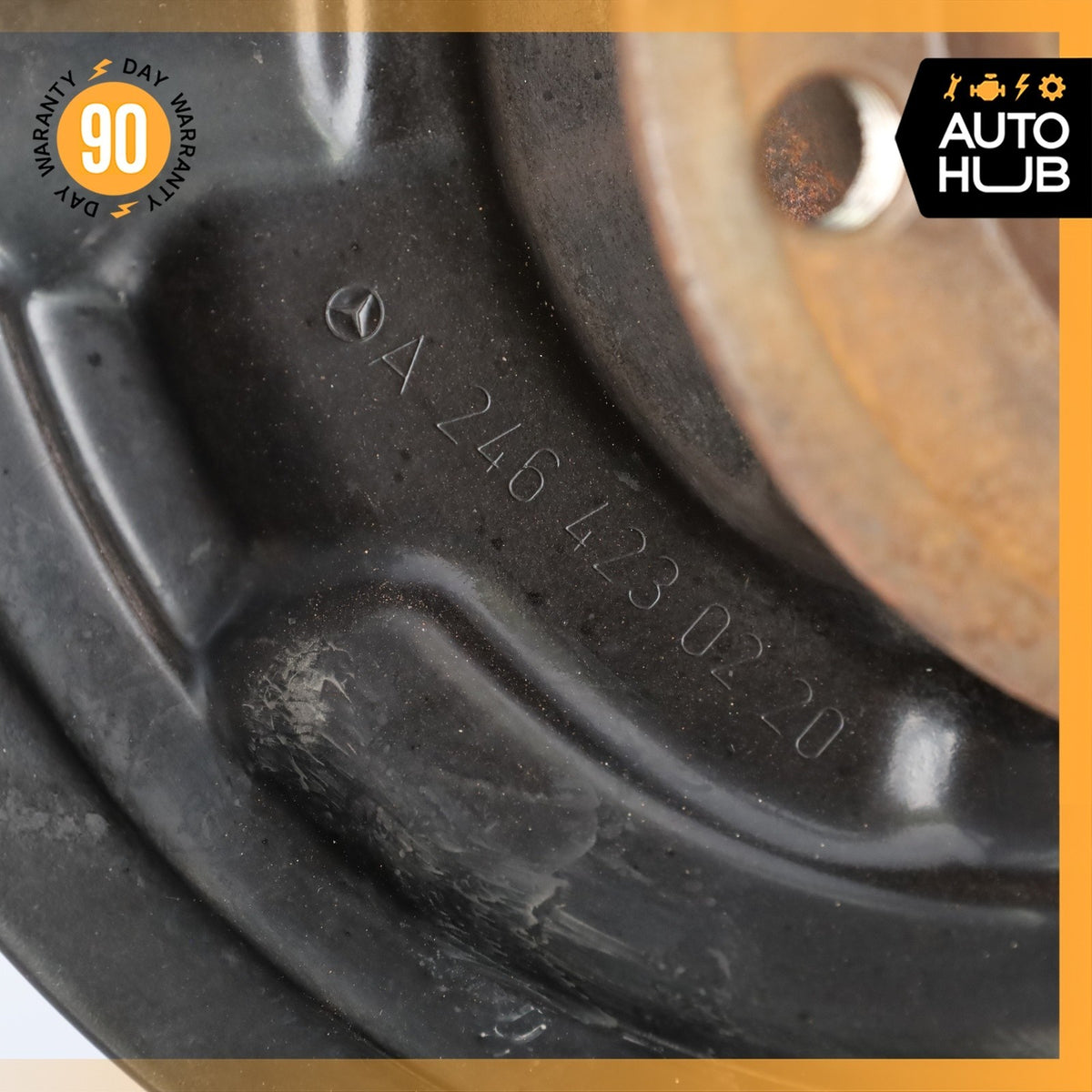 14-19 Mercedes W117 CLA45 GLA45 AMG Rear Right Spindle Knuckle Hub OEM - photo 12