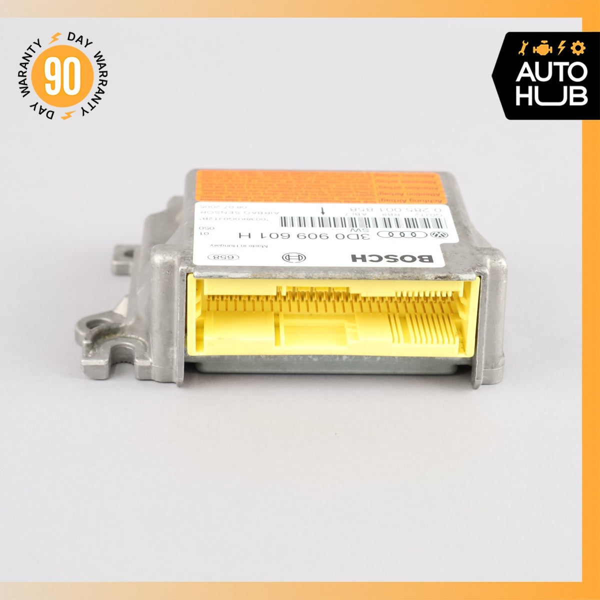 Porsche Cayenne 955 Airbag SRS Crash Impact Sensor Module 3D0909601H OEM - photo 4