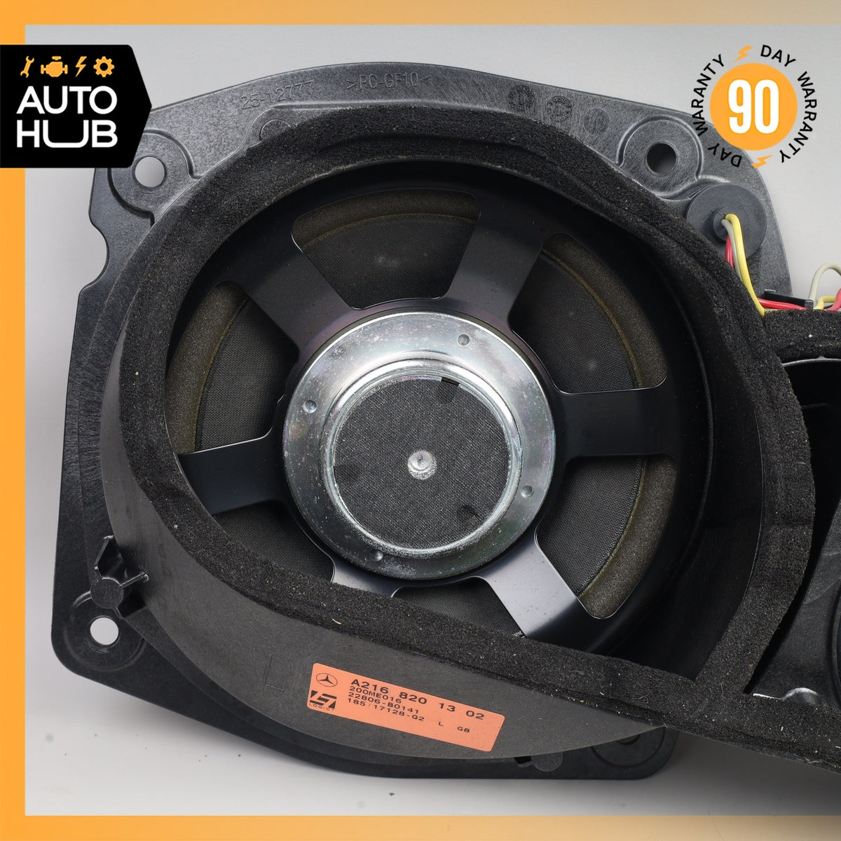 07-09 Mercedes W216 CL550 CL63 Front Left Driver Door Speaker Tweeter OEM 85k - photo 3